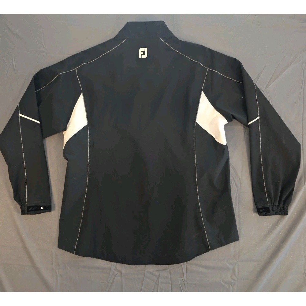 Footjoy Hydrolite Rain Jacket XL Womens DryJoys Black Golf Full Zip New NWT 0017 - Picture 7 of 7
